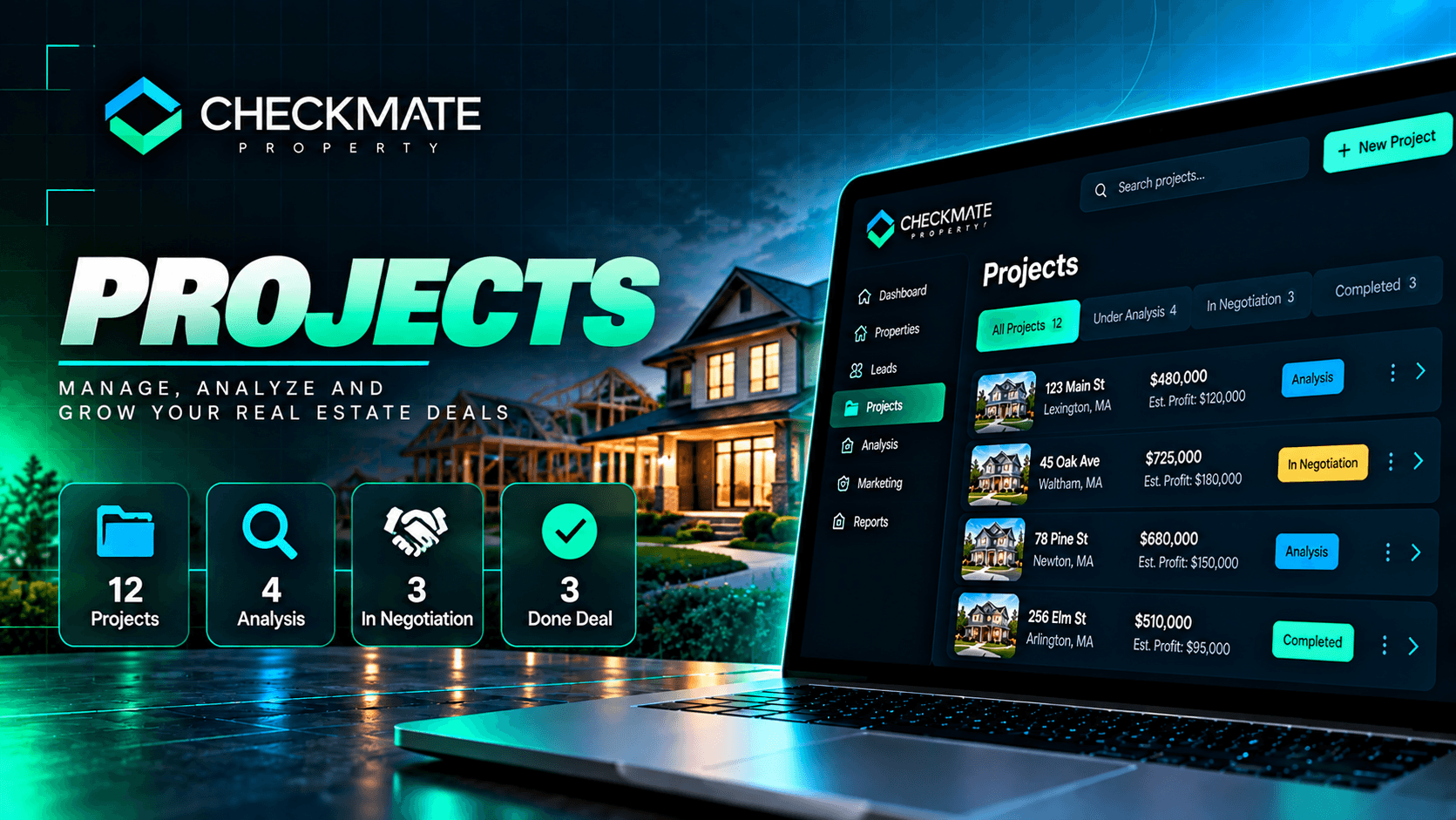 Projects tutorial - Checkmate Property