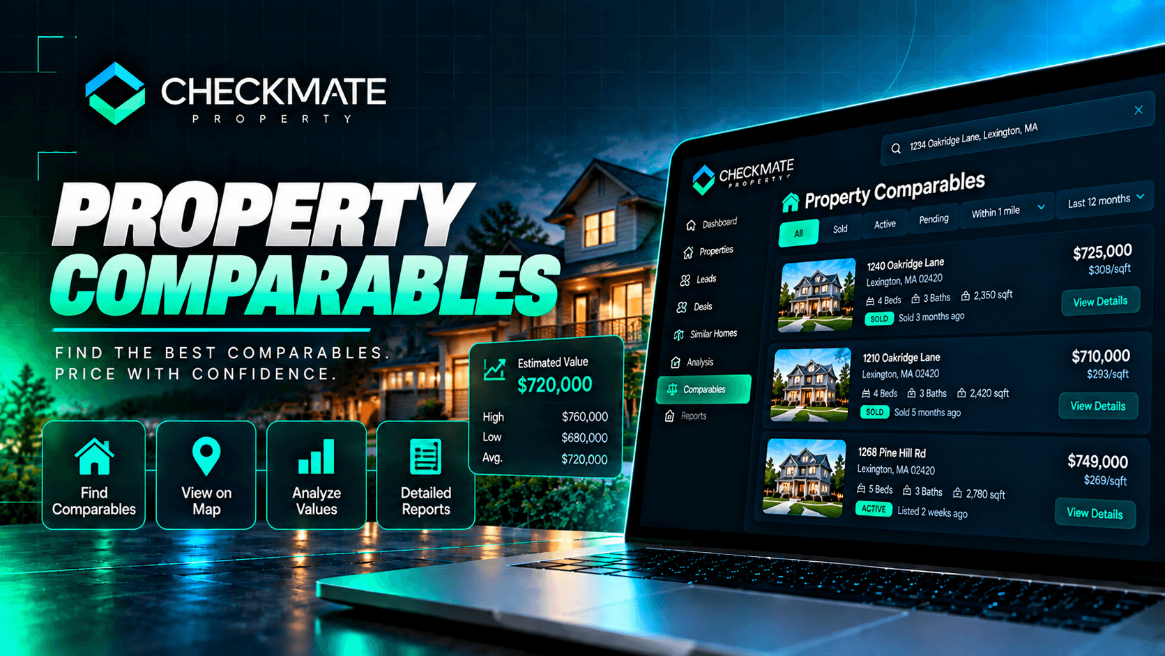 Property Comparables tutorial - Checkmate Property